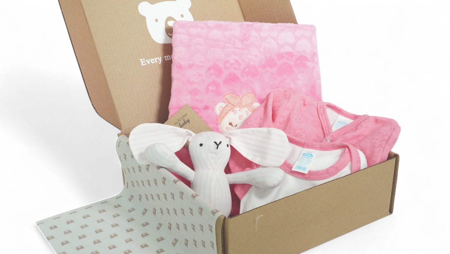 Kit rosa nube – Detalles para su primer día