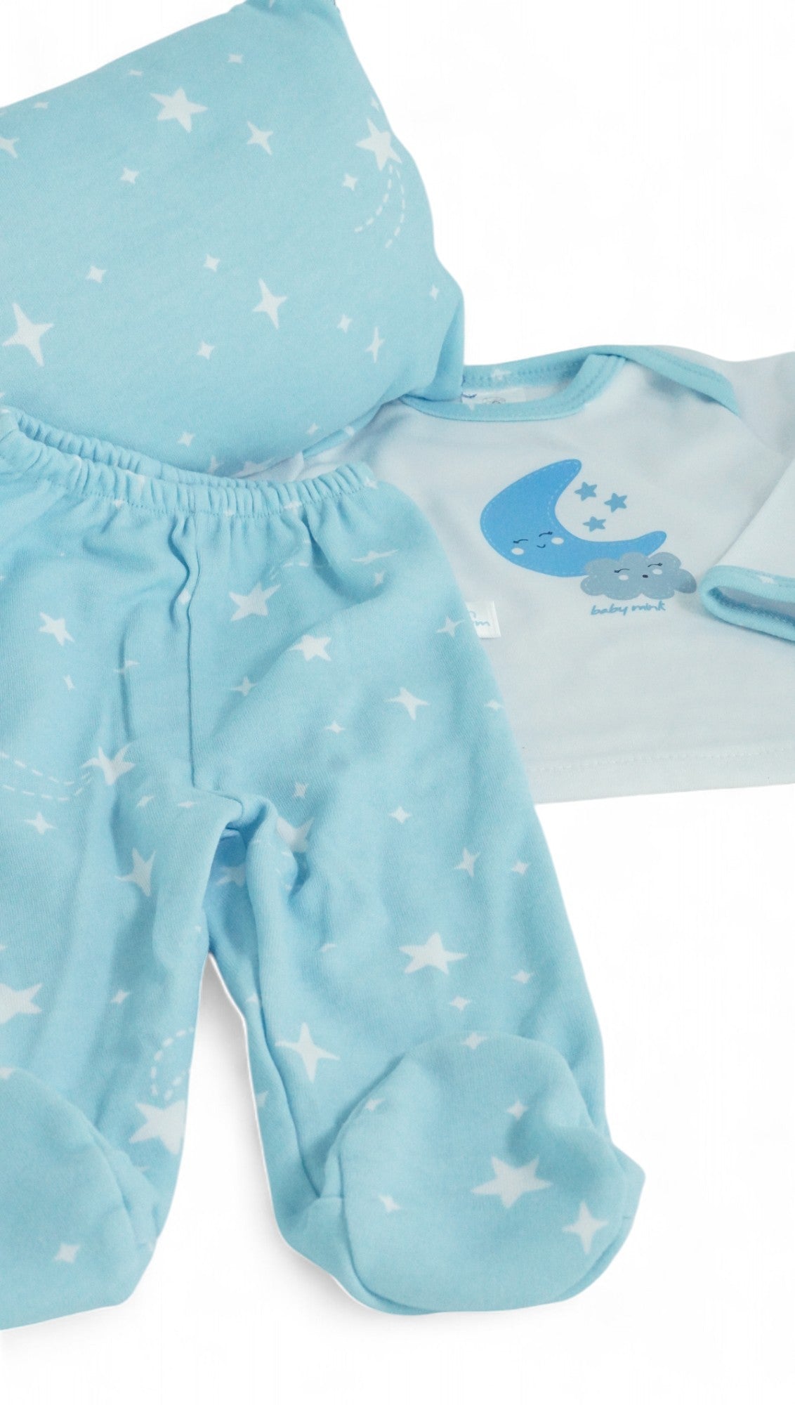 Kit azul descanso – Rutinas para su primer sueño