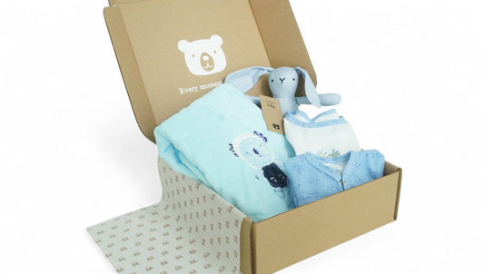 Kit azul nube – Detalles para su primer día
