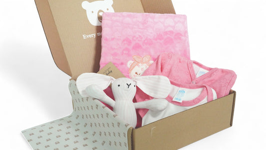 Kit rosa nube – Detalles para su primer día